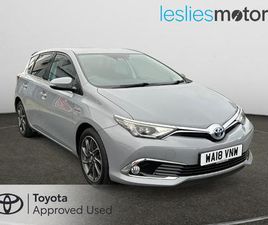 TOYOTA AURIS EXCEL HATCHBACK'S 1.8 VVT-H EXCEL CVT EURO 6 (START/STOP) 5DR