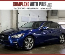 INFINITI Q50 * SPORT 3.0T AWD * AILERON, GPS, TOIT, CUIR, MAGS ≫ 2019 • 33 000 ЛВ. • ID