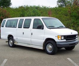 1999 FORD E-SERIES VAN 1-OWNER 73K XL E350 5.4L SUPER DUTY 15 PASS CLUB WAGON