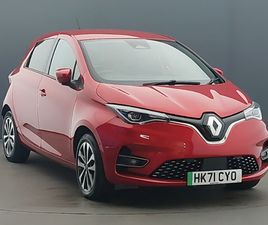 RENAULT ZOE R135 100KW GT LINE R135 50KWH RAPID CHARGE 5DR AUTO