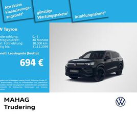 TAYRON 2,0 TSI 4MOT R-LINE BLACKSTYLE AHK PANO IQ.LIGHT NAVI PARKASSISTPRO AREAVIEW H&K STANDHZ YOR