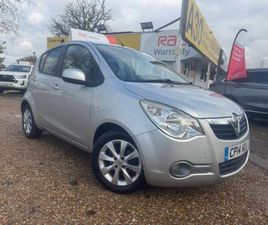 VAUXHALL AGILA 2014 VAUXHALL AGILA 1.2 VVT ECOFLEX SE 5DR HATCHBACK PETROL MANUAL