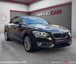 BMW SERIE 2 CABRIOLET 218 BMW SERIE 2 CABRIOLET F23 218I 136 CH LUXURY