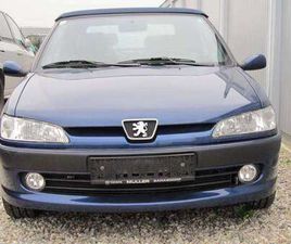 PEUGEOT 306 CABRIO 1,6I ST.TROPEZ KLIMA 1HAND LEDER EVE...