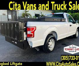 2018 FORD F-150 F150 F 150 XL 4X2 2DR REGULAR CAB 8 FT. LB CARGO VANS