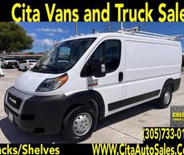 RAM TRUCKS RAM PROMASTER CARGO VAN 2021 RAM PROMASTER 1500 136 WB 3DR LOW ROOF CARGO VAN CARGO VANS AND T