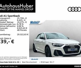 AUDI A1 SPORTBACK 30 TFSI AUDI A1 SPORTBACK S LINE 30 TFSI 81(110) KW(PS) S TRO