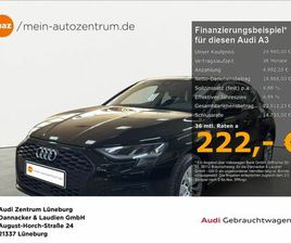 AUDI A3 SPORTBACK AUDI A3 SPORTBACK 40 1.4 TFSI E ALU LED NAVI AUDI SMA
