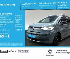 VOLKSWAGEN TRANSPORTER T7 T7 CALIFORNIA BEACH 2.0 TDI DSG 18 AHK STHZ IQ