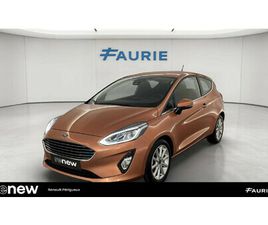 FORD FIESTA FORD FIESTA FIESTA 1.0 ECOBOOST 125 CH S&S BVM6 TITANIUM 3P