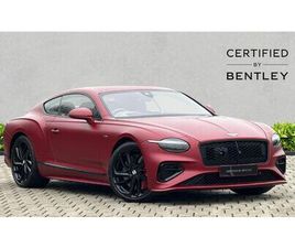BENTLEY CONTINENTAL GT 4.0 V8 HYBRID SPEED FIRST EDITION 2DR AUTO