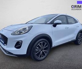 FORD PUMA 2023 - BLANC - PUMA 1.0 ECOBOOST 125 CH MHEV S&S POWERSHIFT TITANIUM BUSINESS
