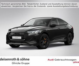 AUDI E-TRON SPORTBACK 50 S LINE BLACK/KAM/NAV/21