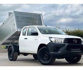 2020 70 TOYOTA HI-LUX 2.4 D-4D ACTIVE EXTRA CAB ARBORIST TIPPER 4X4 4DR DIESEL M