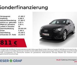 AUDI Q3 SPORTBACK 35 TDI S LINE S TRONIC LED / AHK /