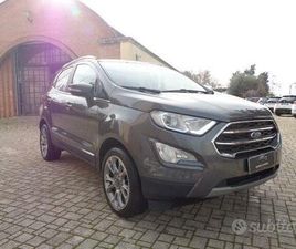 FORD ECOSPORT FORD ECOSPORT 1.0 ECOBOOST 100 CV TITANIUM