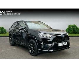 TOYOTA RAV4 TOYOTA RAV4 BLACK EDITION SUV'S 2.5 VVT-H BLACK EDITION CVT EURO 6 (START/STOP) 5DR