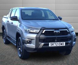 TOYOTA HILUX DOUBLE CABINE TOYOTA HILUX INVINCIBLE X PICKUP'S 2.8 D-4D INVINCIBLE X AUTO 4WD EURO 6 (START/STOP) 4DR
