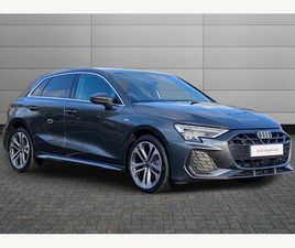 AUDI A3 SPORTBACK 1.5 TFSIE 40 S LINE SPORTBACK S TRONIC EURO 6 (START/STOP) 5DR 17.9KWH