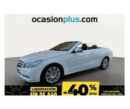 MERCEDES CLASSE E E 200 CABRIO CGI BE