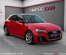 AUDI A1 SPORTBACK 30 TFSI 116CV BVM6 S LINE - CARPLAY - ENTRETIEN À JOUR - GARANTIE 12 MOIS