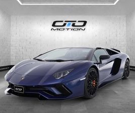 LAMBORGHINI AVENTADOR S ROADSTER 6.5 V12 740