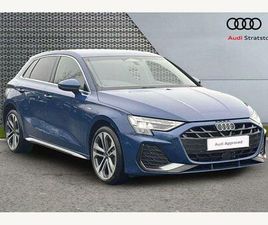 AUDI A3 SPORTBACK 1.5 TFSIE S LINE SPORTBACK S TRONIC EURO 6 (START/STOP) 5DR 17.9KWH