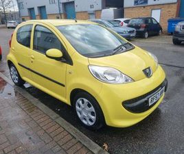 2007 PEUGEOT 107 1.0 URBAN 5DR HATCHBACK PETROL MANUAL