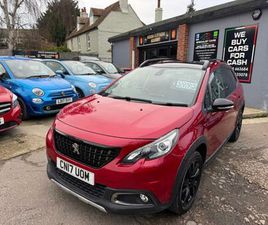 2017 PEUGEOT 2008 1.2 PURETECH 130 GT LINE 5DR HATCHBACK PETROL MANUAL