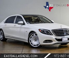 2017 MERCEDES-BENZ MAYBACH S600 2 OWNER DEALER SERVICED EXECUTIVE PKG MAGIC SKY