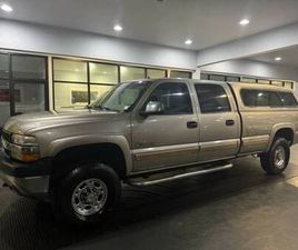 CHEVROLET SILVERADO 2500 CREW CAB 2002 CHEVROLET SILVERADO 2500 HD CREW CAB LONG BED V8, TURBO DIESEL, 6