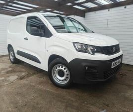 PEUGEOT PARTNER 2019 PEUGEOT PARTNER 1.5 BLUEHDI 1000 GRIP (100PS) (EU6DT)