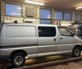 TOYOTA HIACE NELIVETO, VUODENLEIMA JUURI HUOLLETTU