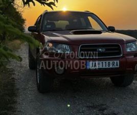 SUBARU FORESTER SUBARU FORESTER TURBO 2.0