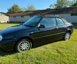 VOLKSWAGEN GOLF 2.0 CABRIOLET AUT 2001 ZWART — VOLKSWAGEN — MARKTPLAATS