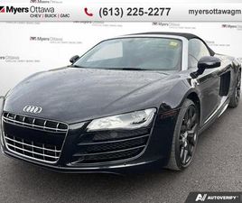 USED 2011 AUDI R8 V10 SPYDER AUDI, R8 V10, SPYDER, WOW!!!! AS TRADED