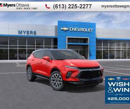 NEW 2025 CHEVROLET BLAZER RS RS, AWD, SUNROOF, 3.6 V6