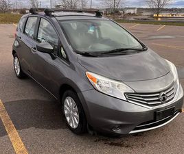 NISSAN VERSA NOTE 2016 NISSAN VERSA NOTE S HATCHBACK