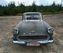 OPEL REKORD OPEL P1 . ORIG.1959. TÜV 9.27. H- KENNZEICHEN.