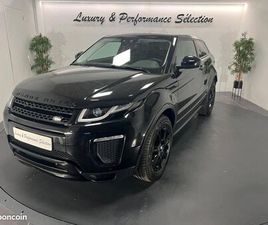 LAND ROVER RANGE EVOQUE COUPE COUPÉ PHASE II 2.0 TD4 180CH BVA9 SE DYNAMIC - FULL BLACK - RARE