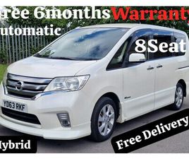 2014 (63) - HYBRID 8SEAT LUXURY ULEZ FREE