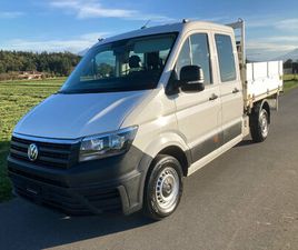 CRAFTER 35 2.0 TDI KIPPER DOPPELKABINE 3`500 KG ANHÄNGELAST