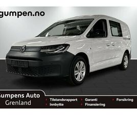 VOLKSWAGEN CADDY MAXI CARGO MAXI PLUSS 122 DSG R.KAM/H.FESTE/WEBASTO/ACC/LED+