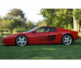 FERRARI TESTAROSSA 1993 FERRARI TESTAROSSA ROUGE MANUEL, 5 VITESSES CONDUITE...