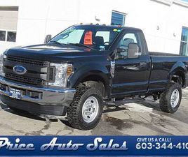 2019 FORD F-350 SUPER DUTY XL 4X4 2DR REGULAR CAB 8 FT. LB SRW PICKUP