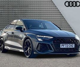 AUDI RS3 SALOON CARBON BLACK TFSI QUATTRO S TRONIC