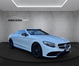 MERCEDES CLASSE S CABRIOLET S 63 AMG S 63 AMG CABRIOLET 4MATIC SPEEDSHIFT MCT