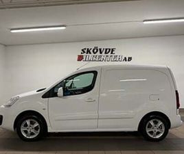 PEUGEOT PARTNER 1.6 BLUEHDI 3-SITS/DRAG/VÄRMARE/NYSERVAD/INREDNING
