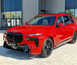 BMW X7 XDRIVE40D (AUTOMATA) ELSŐ TULAJ. M SPORT PRO. B&W. SKY. VONÓHOROG
