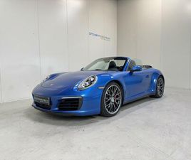 PORSCHE 911 CABRIO 3.0 CARRERA 4S -991.2 SPORT EXHAUST - TOPSTAAT!